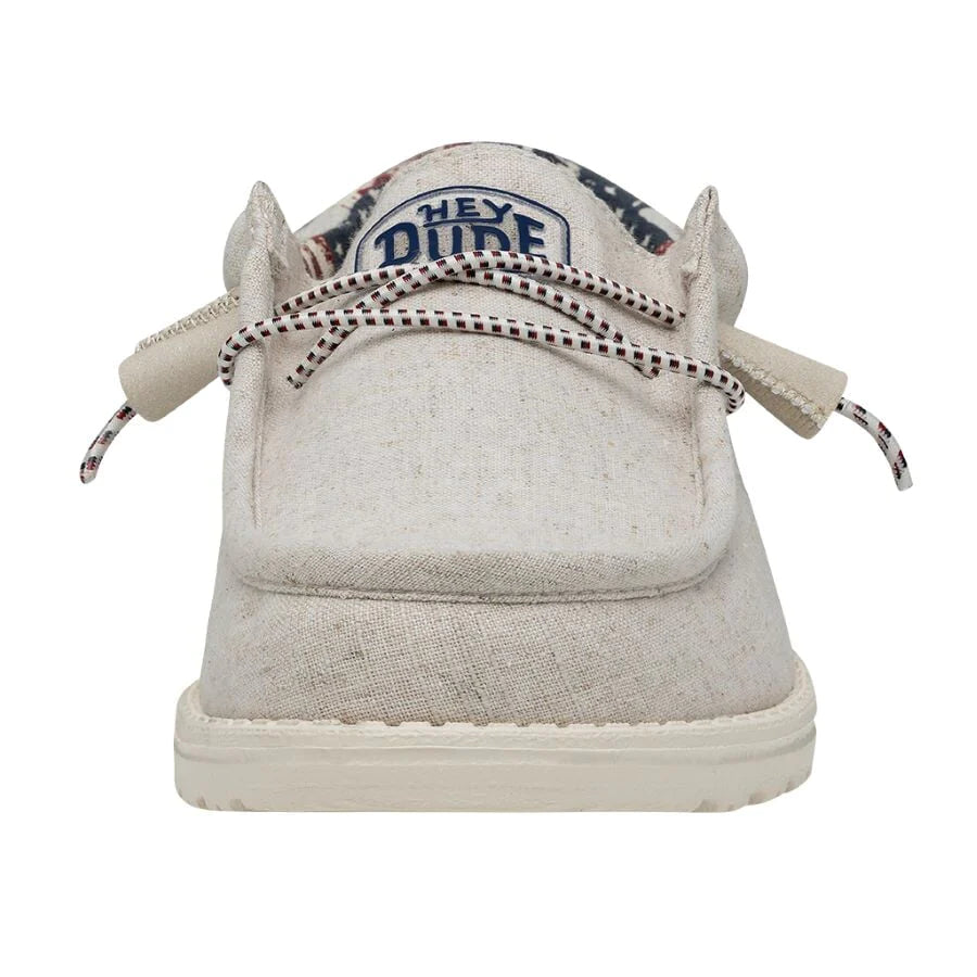 WALLY PATRIOTIC OFF WHITE