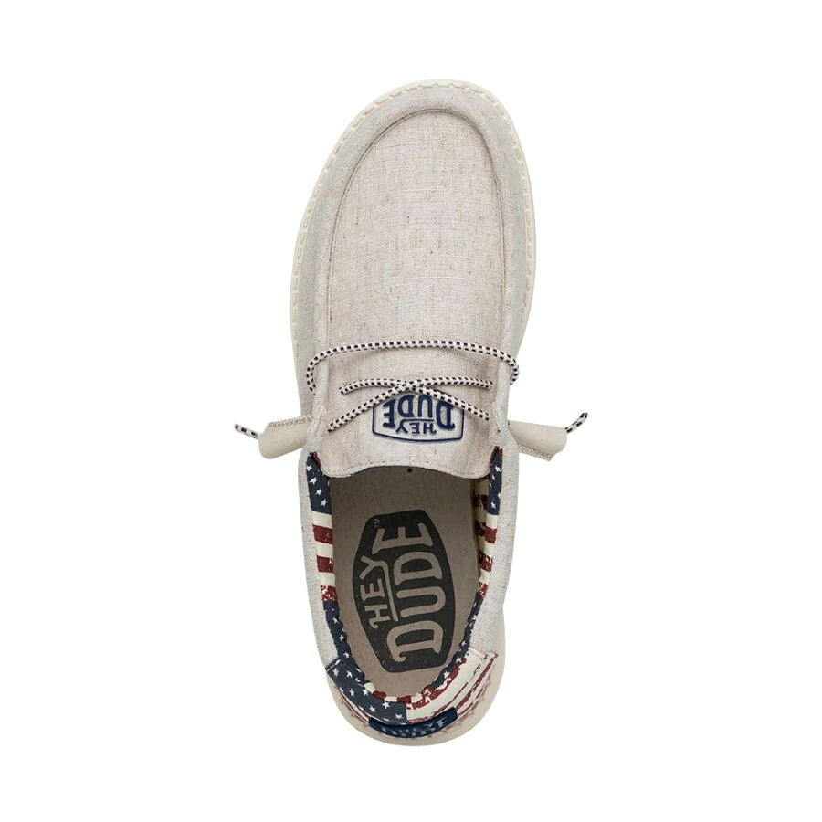WALLY PATRIOTIC OFF WHITE
