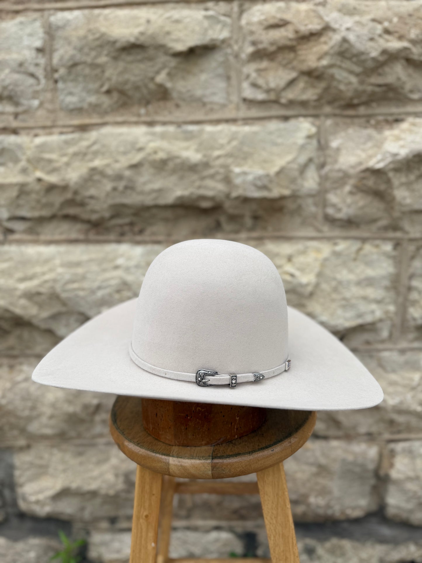 AMERICAN FELT HAT 7X SILVERBELLY