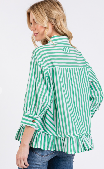 HEATHER RUFFLE TOP