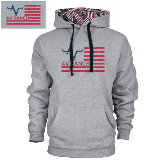 AV Ranch Usa Flag Hood