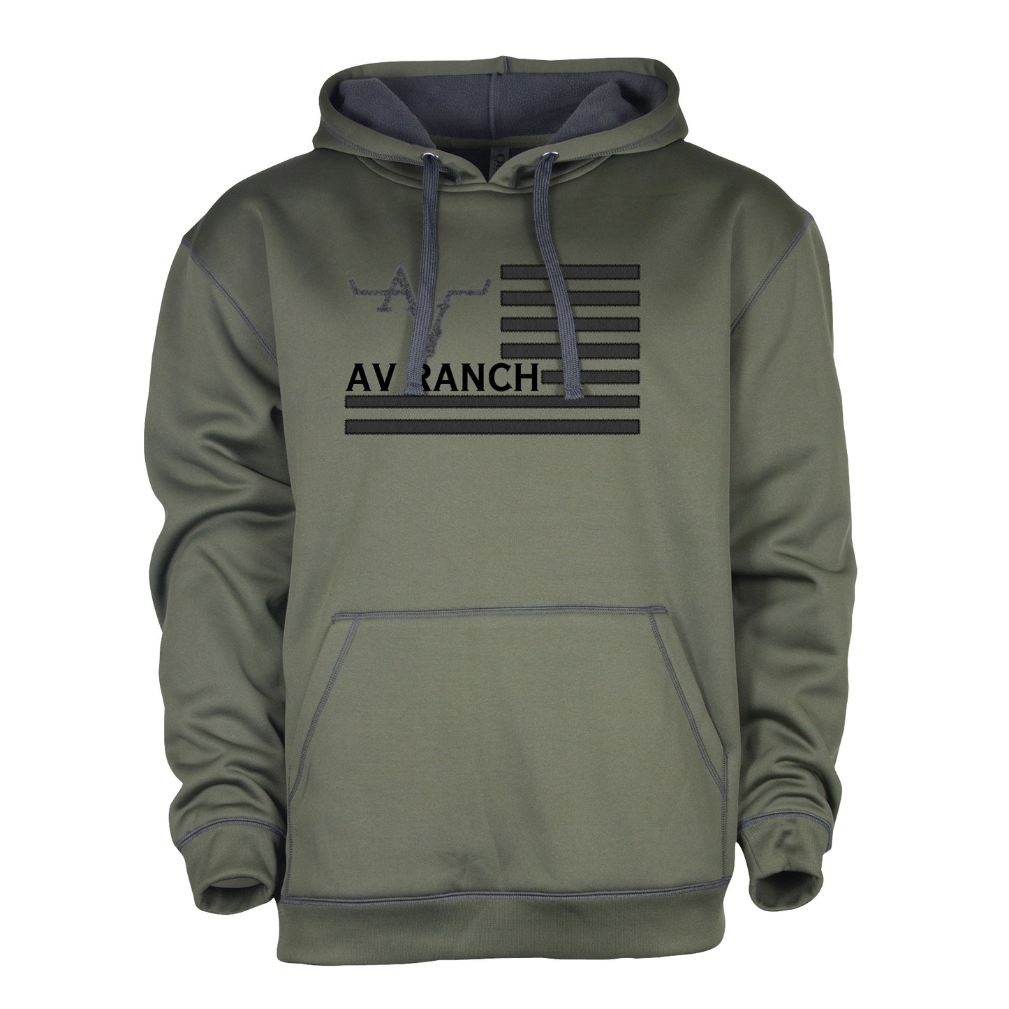 AV Hoodie Military Green.