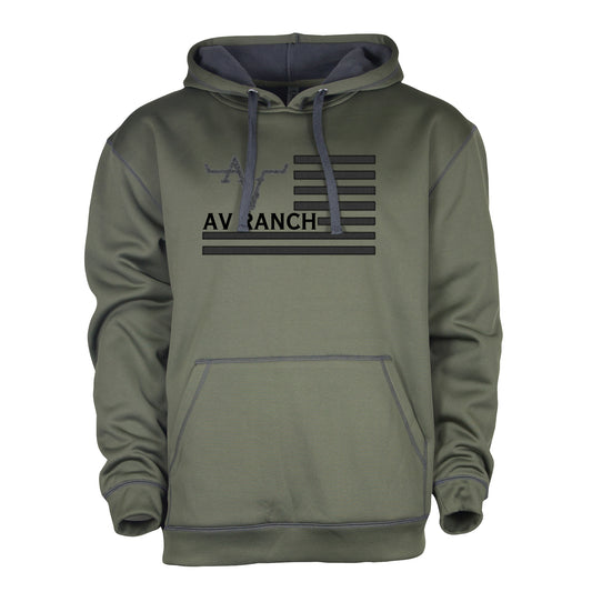 AV Hoodie Military Green.