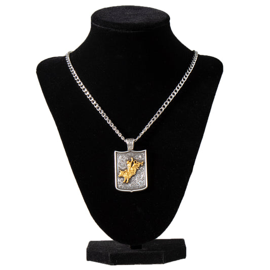 TWISTER MENS NECKLACE CHAIN BULLRIDER 32164