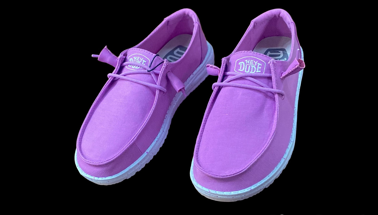WENDY SLUB CANVAS VIOLET