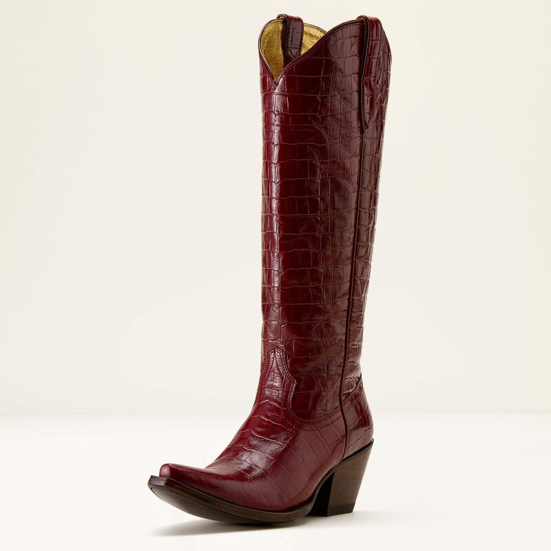 10063991 LUXE DUBONNET CROC PRINT