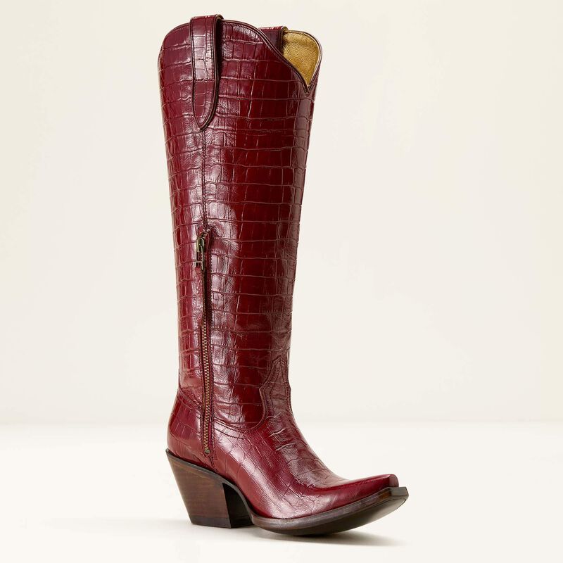 10063991 LUXE DUBONNET CROC PRINT