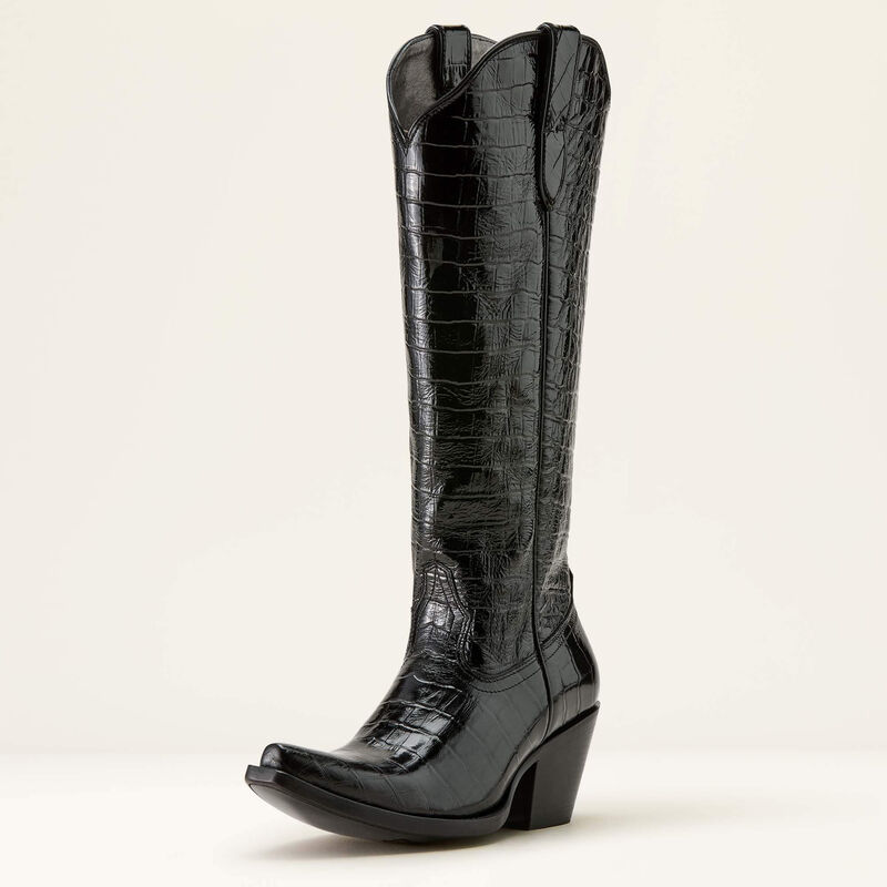 10063992 LUXE CAVIAR CROC PRINT