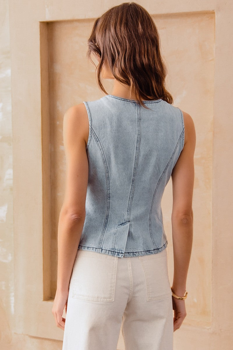 JENI DENIM VEST