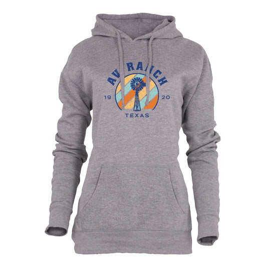 AV Womens Wind Mill Sunset Hoodie