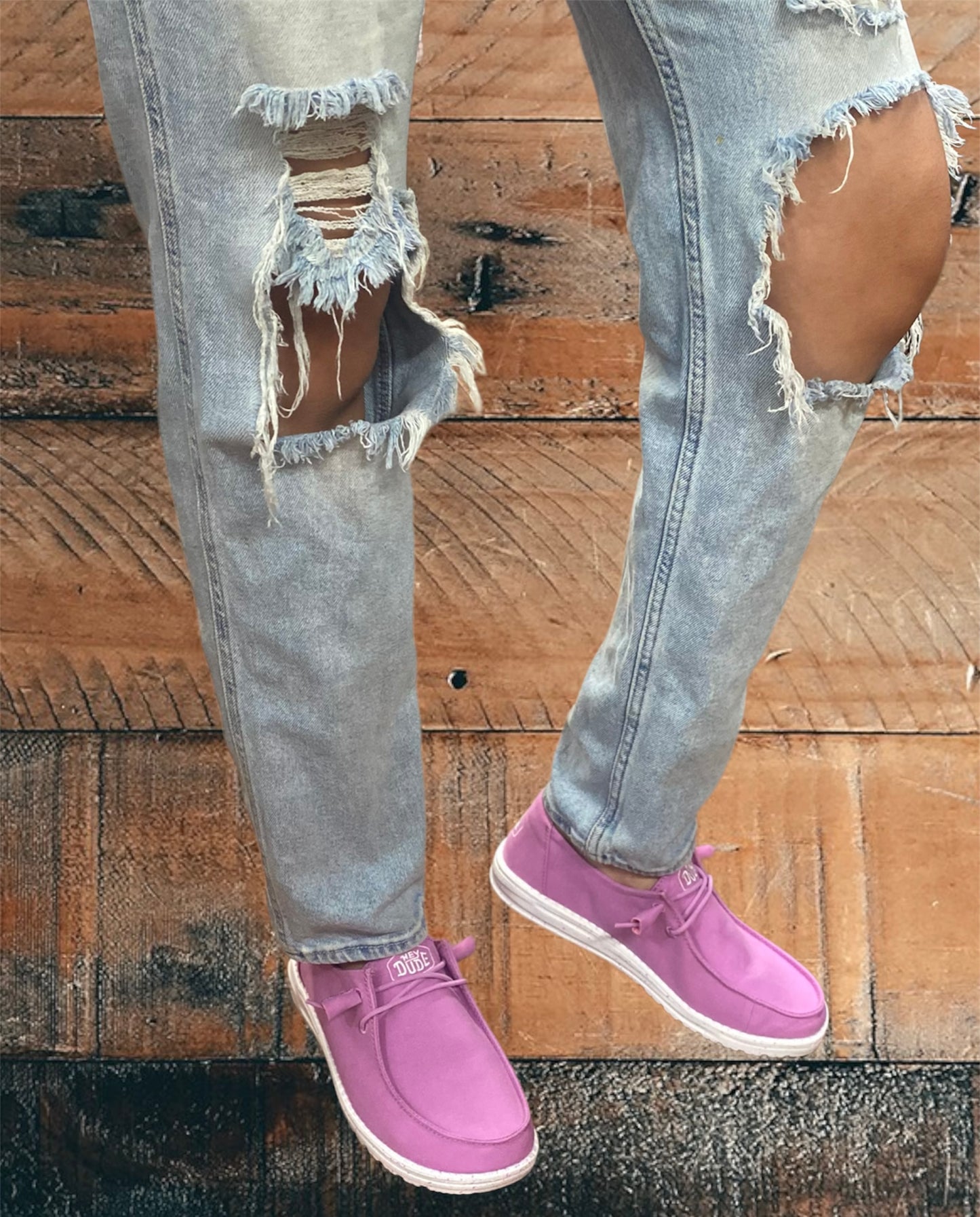 WENDY SLUB CANVAS VIOLET